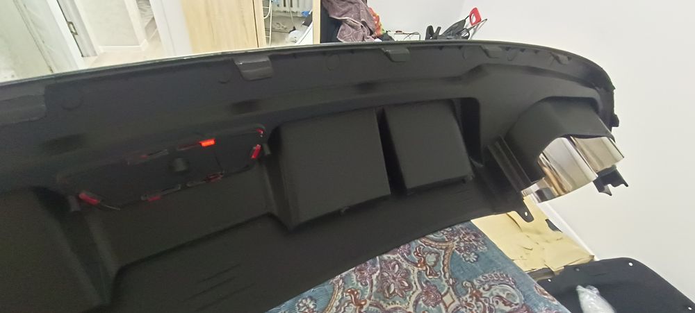 Диффузор заднего бампера