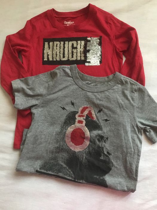 Майки с пайетками на 7-8 лет