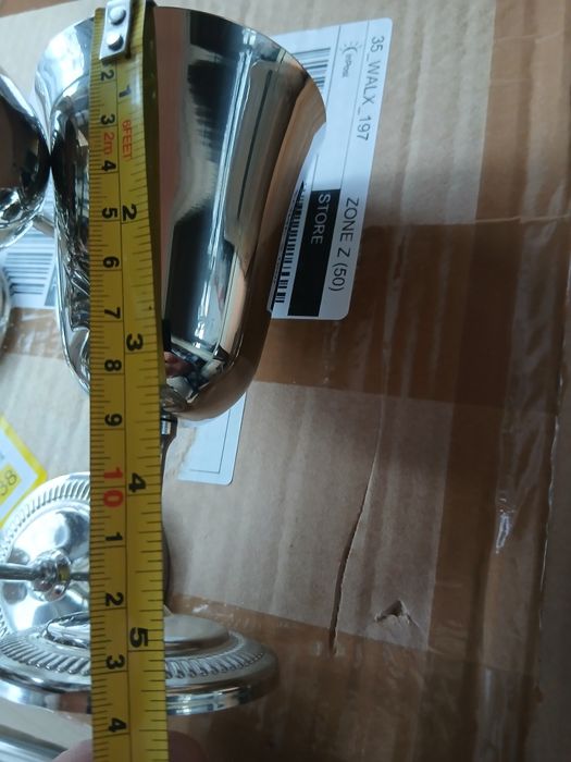 Set pahare argintata nou