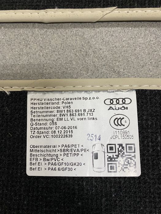 Vand covorase mocheta audi a4