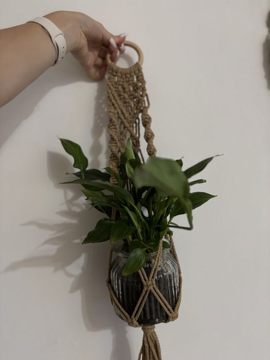 Suporturi de plante macrame (handmade)