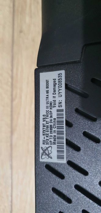 RX 5700XT 8GB XFX Thicc III Ultra