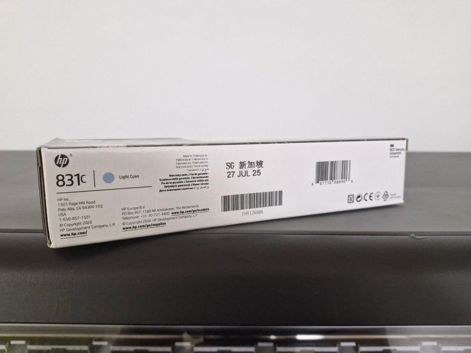 Мастило HP Latex 831C 775 ml Light Cyan