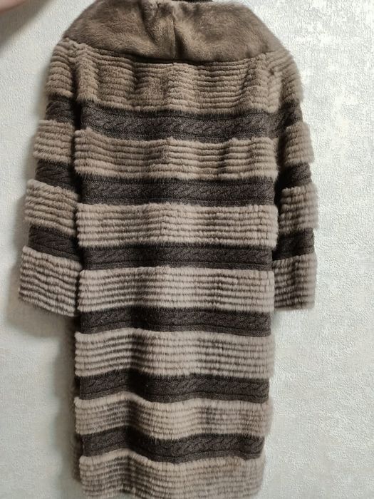 Шуба-пальто натуральная