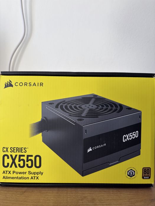 Sursa PC Corsair CX550, 550W, 80 PLUS Bronze, ATX