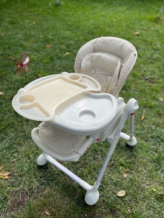 Scaun de masa Wunderkid Swing 2 in 1, cu leagan, Bej