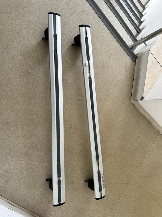 Bare transversale aluminiu Menabo Dedicate OE pentru Jeep Compass (MP/552), model 2016+