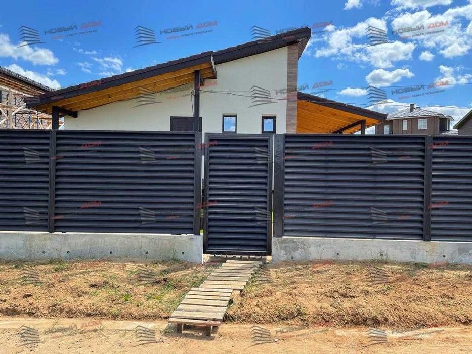 Забор жалюзи еврожалюзи