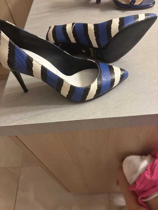 Обувки на висок ток Just Cavalli