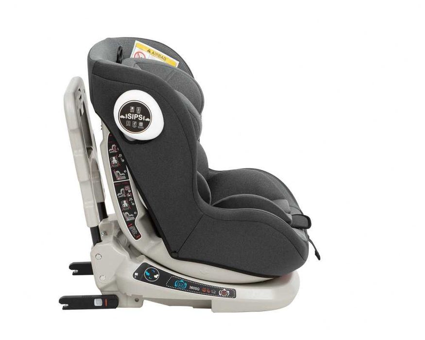 Scaun auto rotativ cu isofix Kikkaboo 0-25 kg Twister 0 - 7 ani LICHIDARE DE STOC ! OFERTA LIMITATA