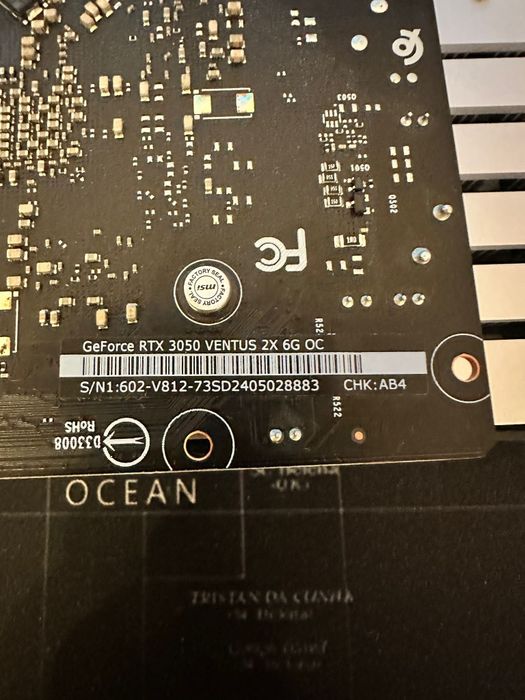 GeForce RTX™ 3050 VENTUS 2X 6G OC