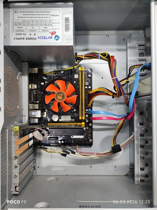 Шустрый компьютер(кейс) DDR4 SSD 480gb Video 2gb