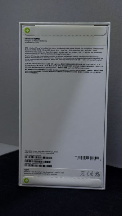iPhone 14 Pro Max 256GB Deep Purple 2 SIM — новый