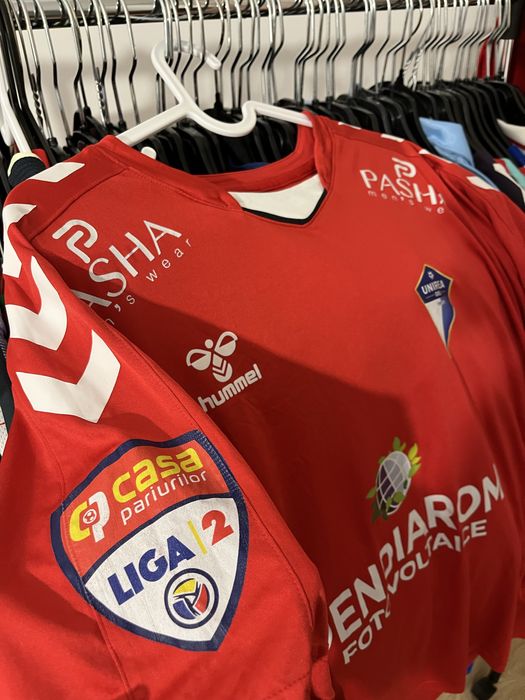 Tricou de fotbal Unirea Dej Hummel Liga a 2a casa pariurilor Marime M