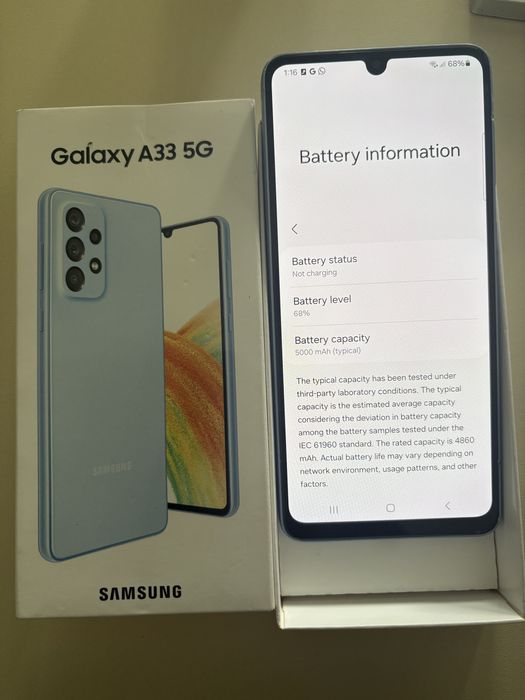 Samsung galaxy A33 5G - 128gb