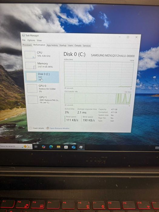 HOPE AMANET P2-Msi bravo 15