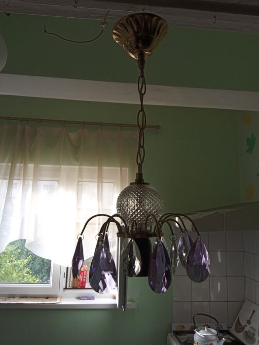 Бра и люстра на кухню