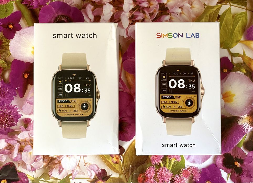 Новые смарт-часы два ремешка Simson Lab Fit Pro