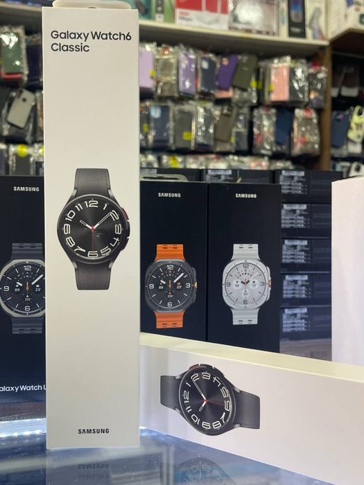 Новый Samsung Watch 6 Classic 47mm! Бесплатная Доставка!