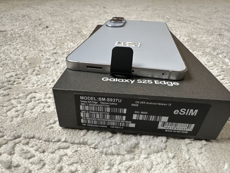 Новый Samsung Galaxy s25 Edge