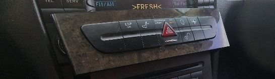 Централна конзола с бутони за Mercedes E-class W211