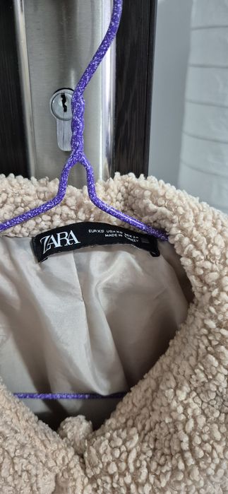 Geaca teddy Zara mărimea S
