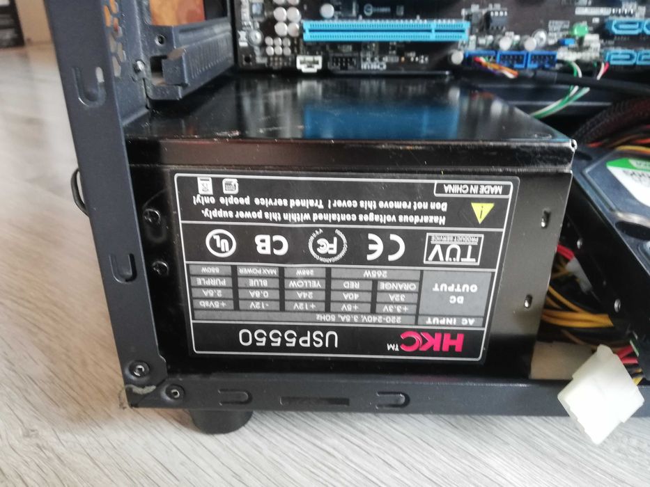 PC I7 680 4x2.80ghz/RAM 4GB/HDD 500GB/PSU