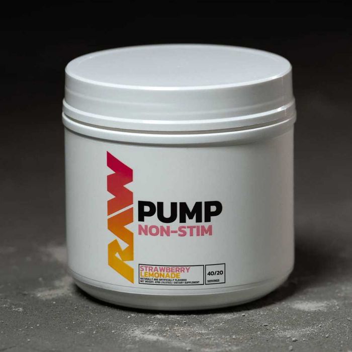 RAW Pump Non-Stim Pre-Workout Kofeinsiz eng sifatli PUMP. АМЕРИКА !