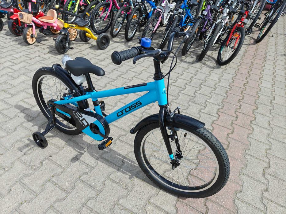 CROSS Алуминиев велосипед 20" ROCKET син