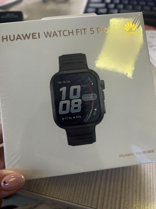 Смарт-часы Huawei Watch Fit 5 Pro черный