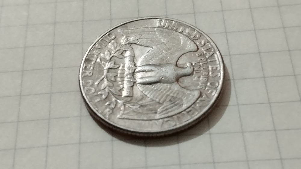 Liberty 1985 (p) UNITED STATES OF AMERICA quarter dollar.