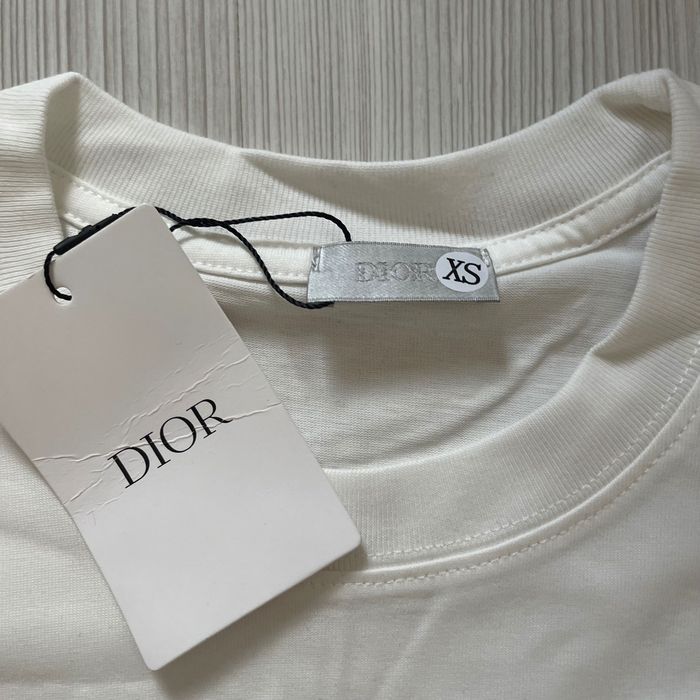 Tricou Alb Dior - S