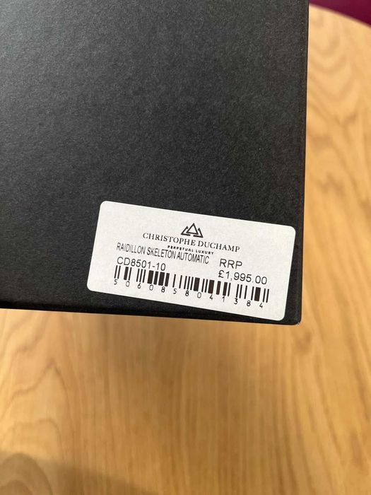 Christophe Duchamp Raidillon Skeleton Automatic