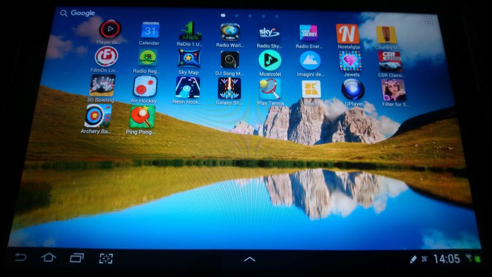 Vind tableta Samsung note 10.1