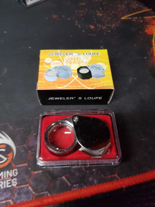 Lupă bijutier 30x – NOUĂ | Claritate excelentă