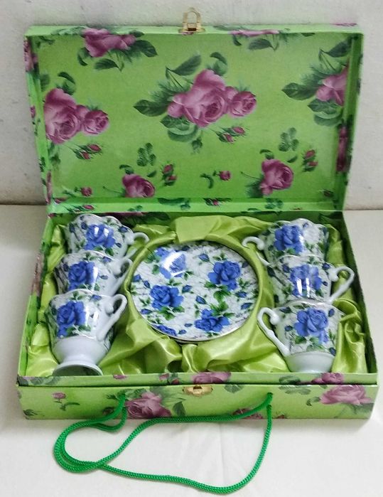 Новый кофейный фарфоровый сервиз FINE PORCELAIN (Япония)