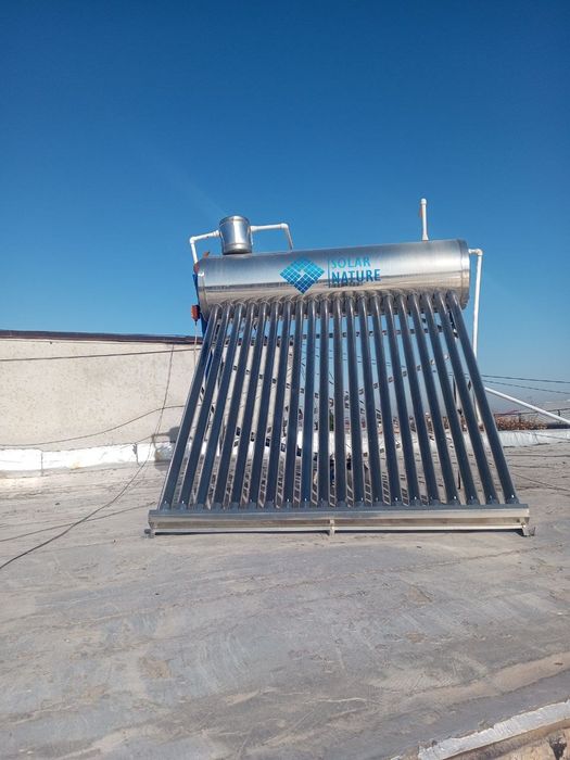 Солнечная вода нагреватель установка ремонт