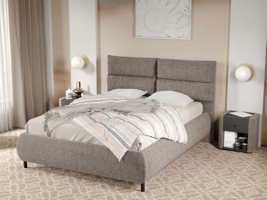 Pat Tapitat Cairo fix Bej Eden 4 cu perne pe spatar