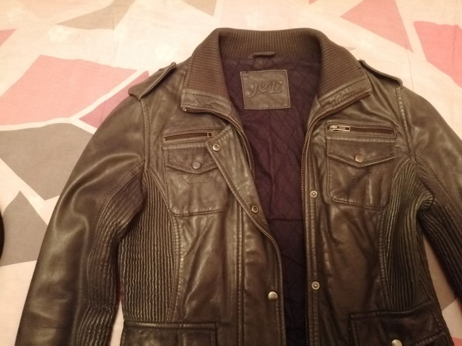 Дамско яке естествена кожа