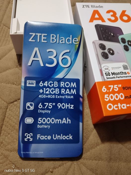 ZTE Blade A36 новый