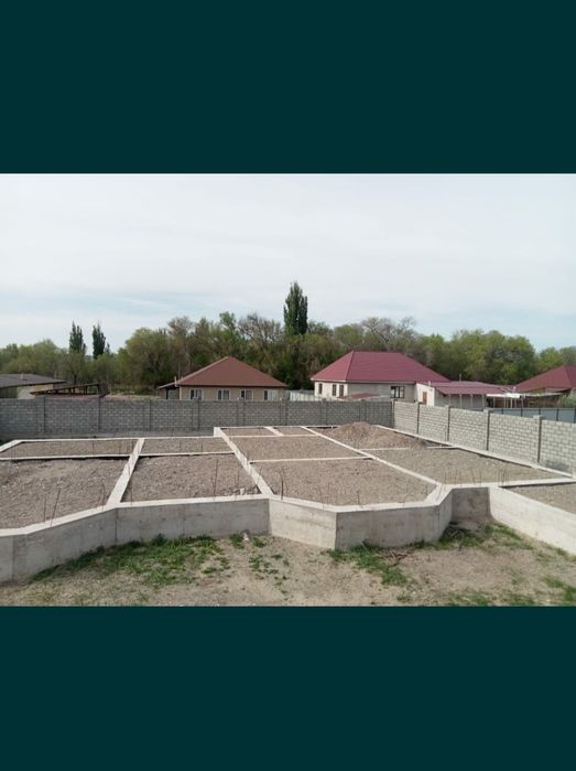 Фундамент заливаем