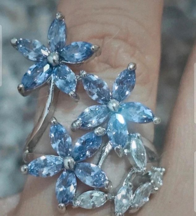 Inel damă nou finuț din argint stantat 925