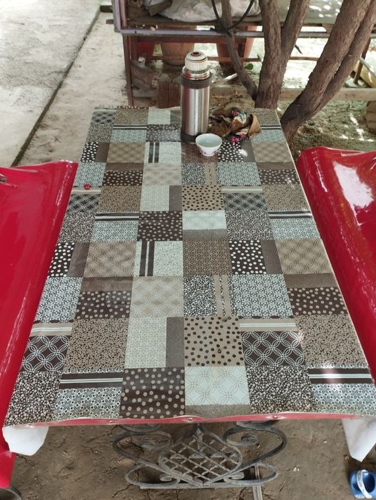 Kafe barlaga  Kreslo divan kovkadan usti qizil koja bitta kamplekt 85