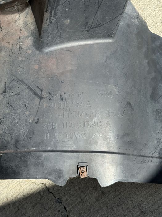 Carenaje aripă interioară față stângă/dreapta Volkswagen OE