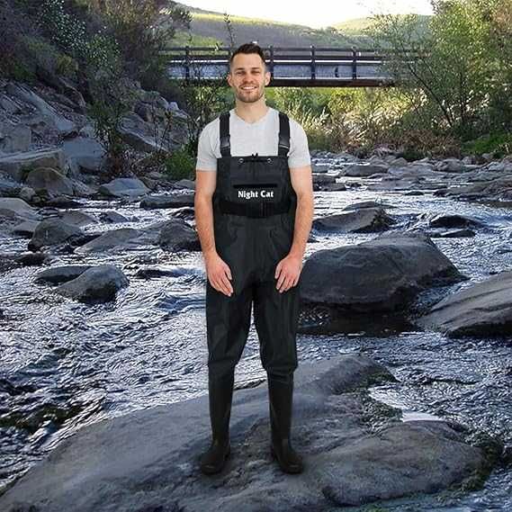 Cizme impermeabile unisex Night Cat, respirabile, pentru pescuit