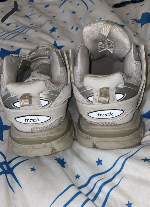 balenciaga track white