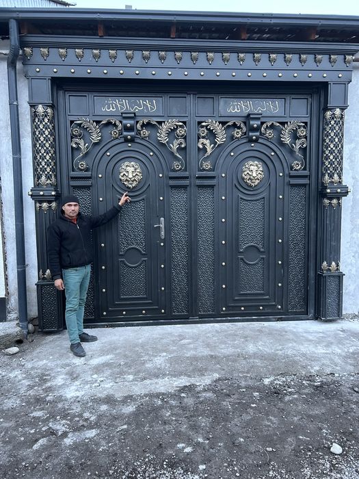 Temir darvoza kachela va perila