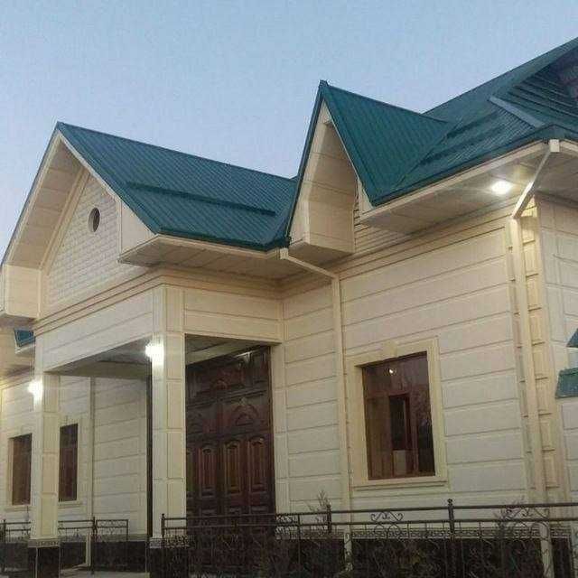 Фасад Жидкий Травертин отточенто Отделка Крошка Леонардо Шотландка