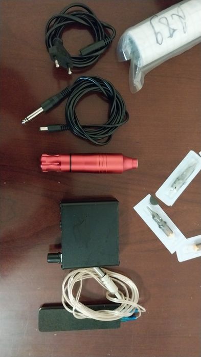 Тату машинка комплект.