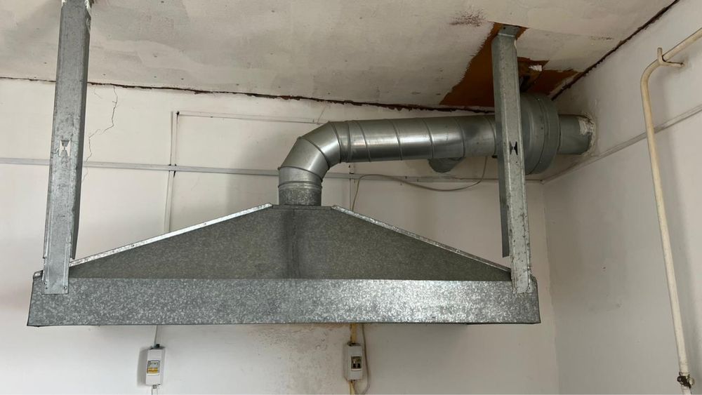 Вытяжка оцинкованная